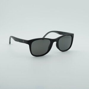 Carrera 8054/S 0003 M9 Sunglasses Black Square Frame, Grey Polarized Lenses